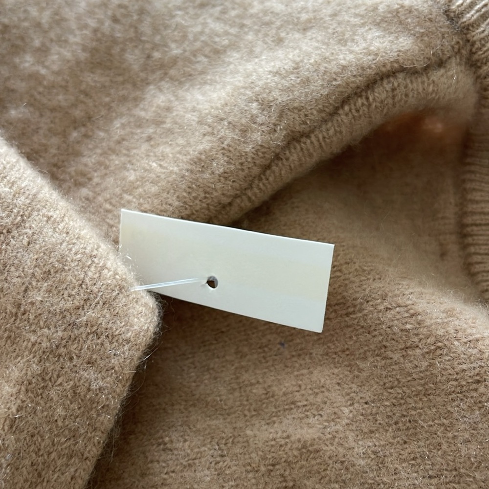 Nordstrom Tan Poncho Sweater - Picture 6 of 6